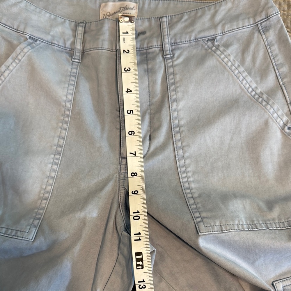 Universal Thread Gray Wide Leg Flare Jeans - Picture 5 of 8